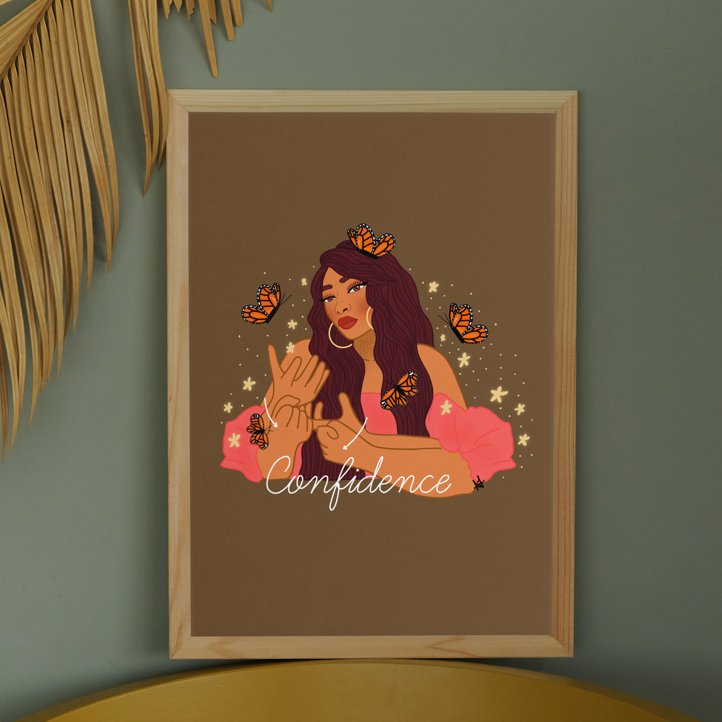 Confidence Art Print