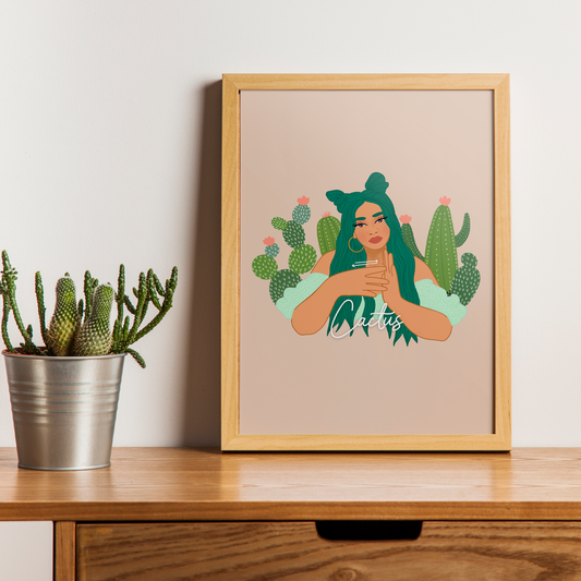 Cactus Art Print