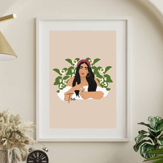 Tea Art Print
