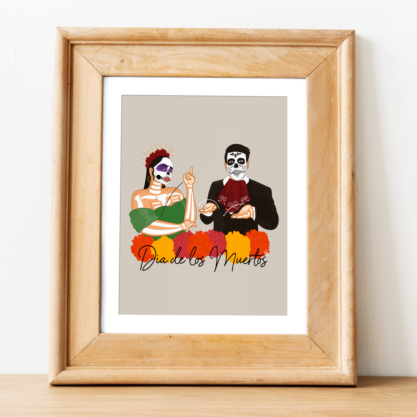 Dia De Los Muertos Art Print