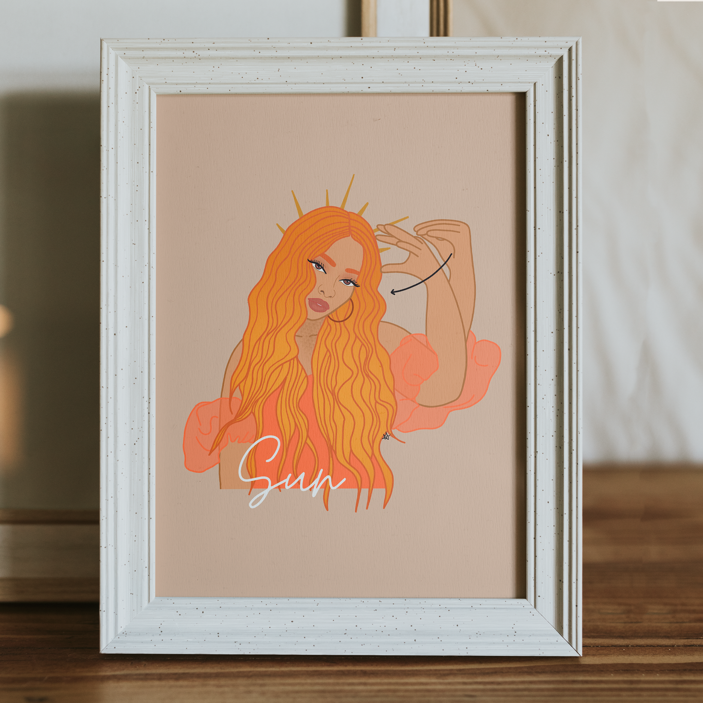 Sun Art Print