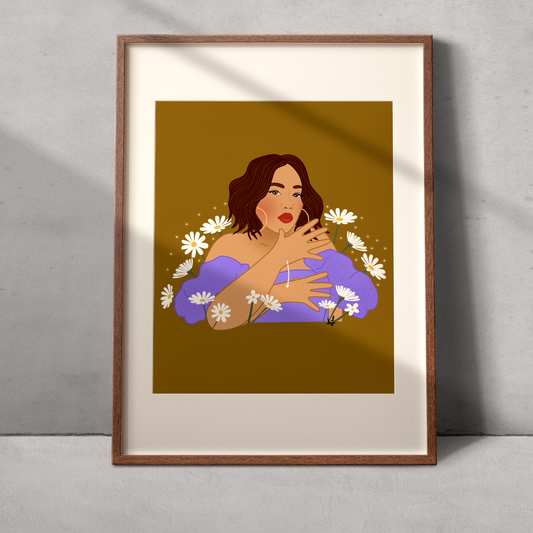Woman Art Print