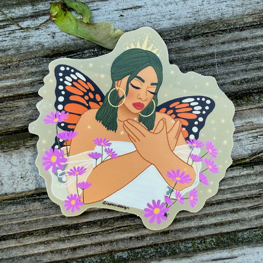 Monarch Butterfly Sticker
