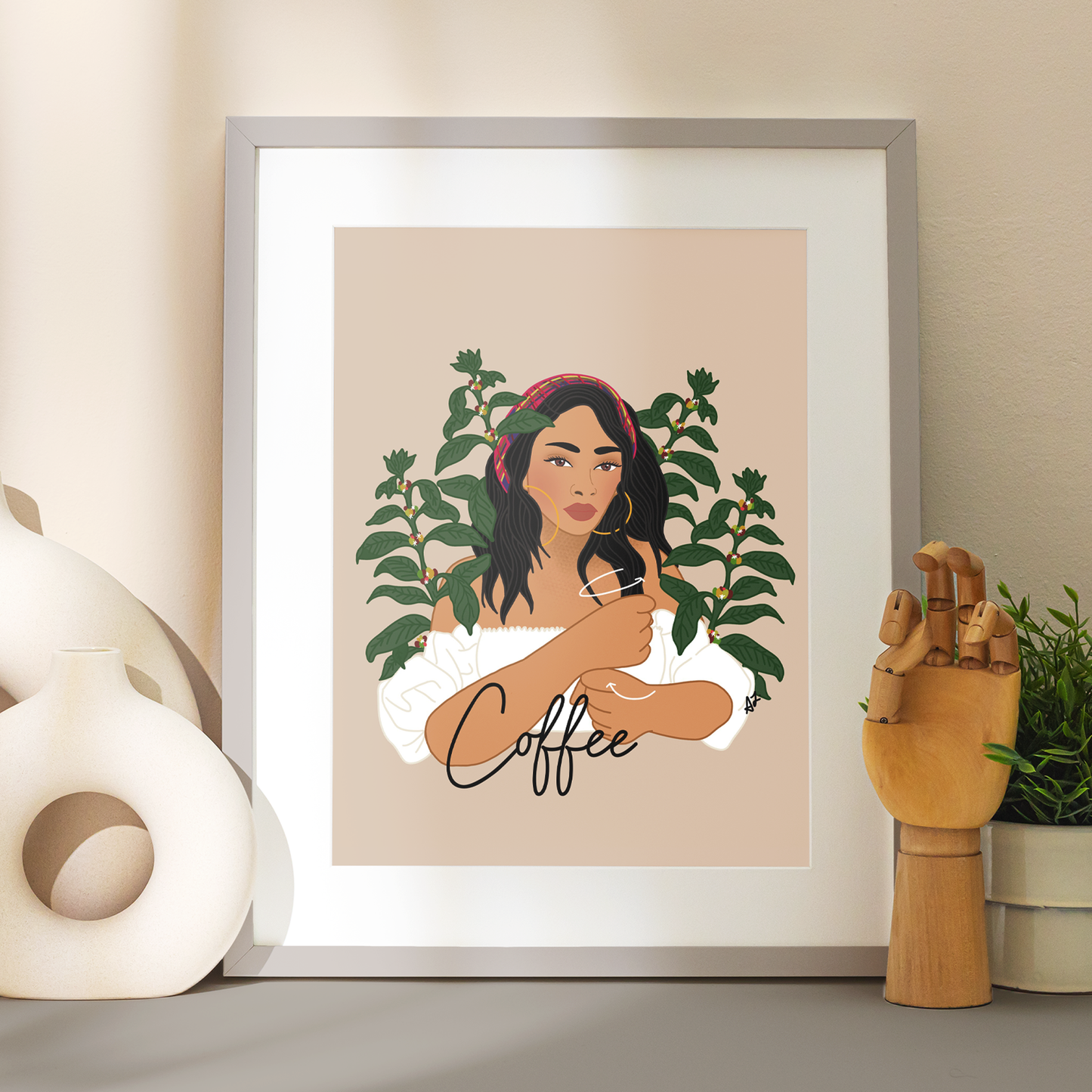 Coffee Art Print
