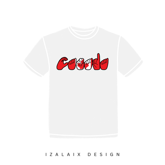 Canada with ASL Tee