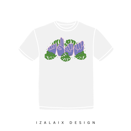 Aunt Monstera Tee