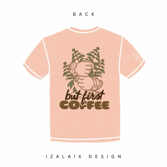 But First Coffee ASL Tee