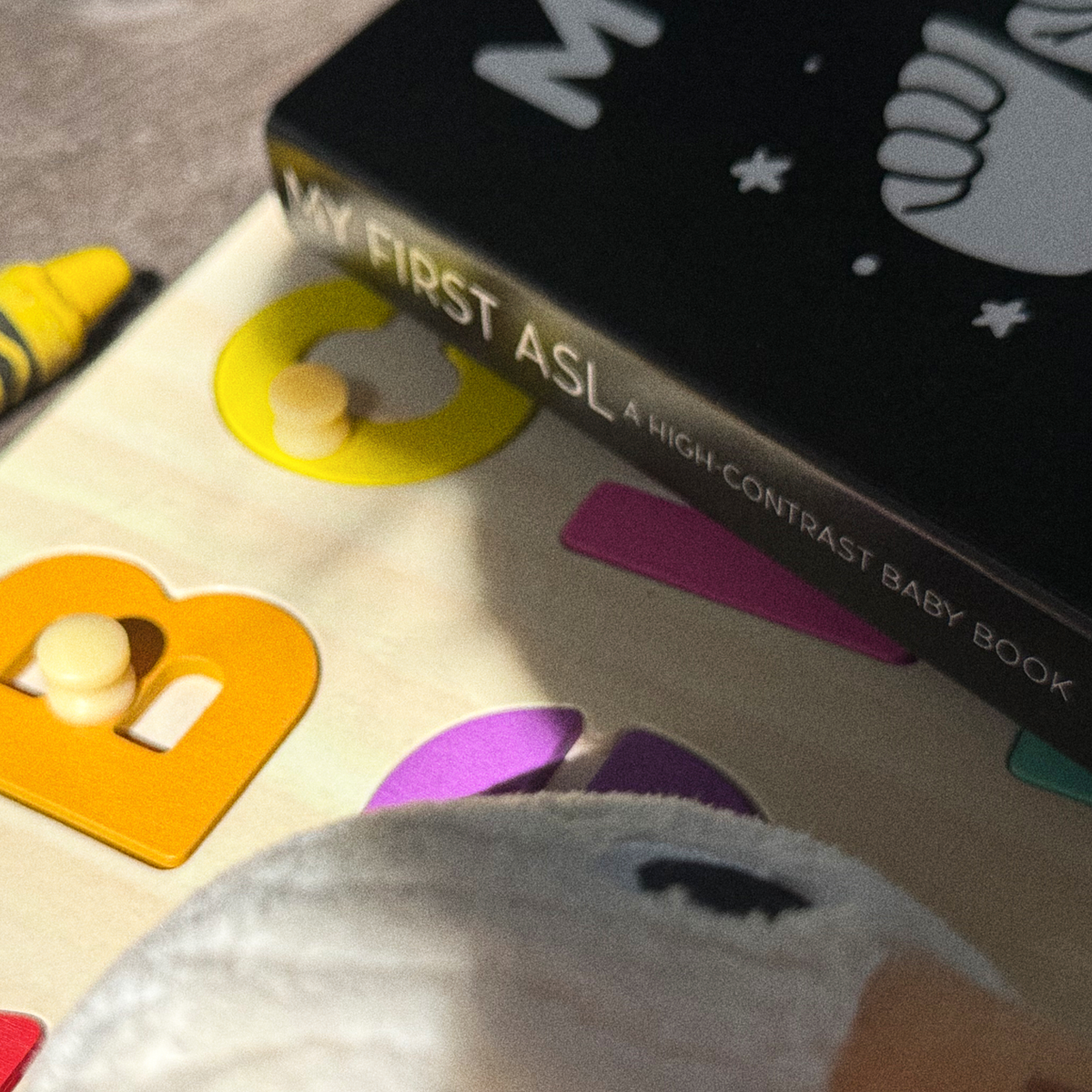 My First ASL - A high-contrast baby book