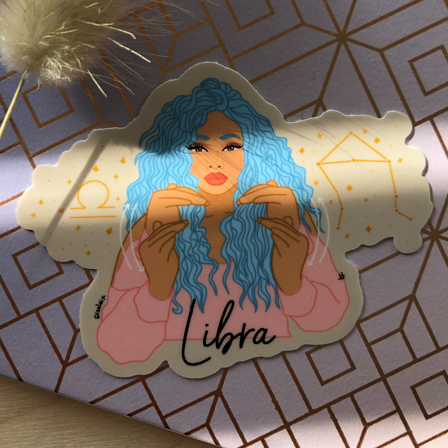 Libra Sticker