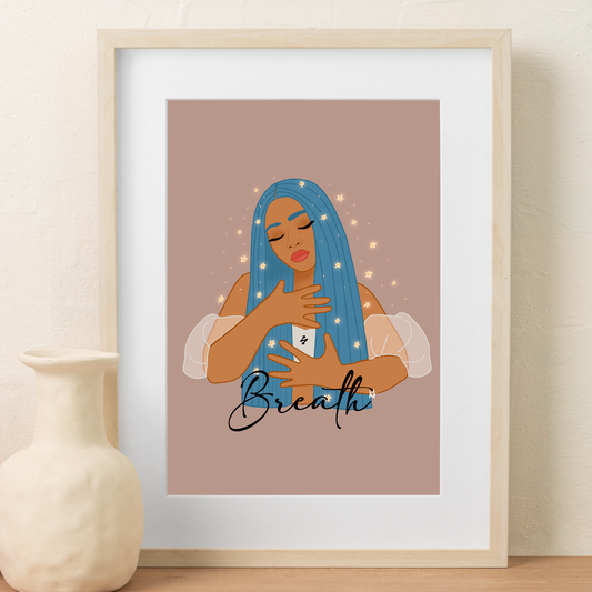 Breath Art Print