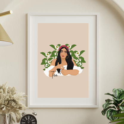 Tea Art Print