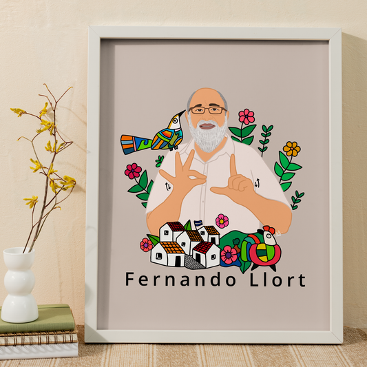 Fernando Llort Art Print