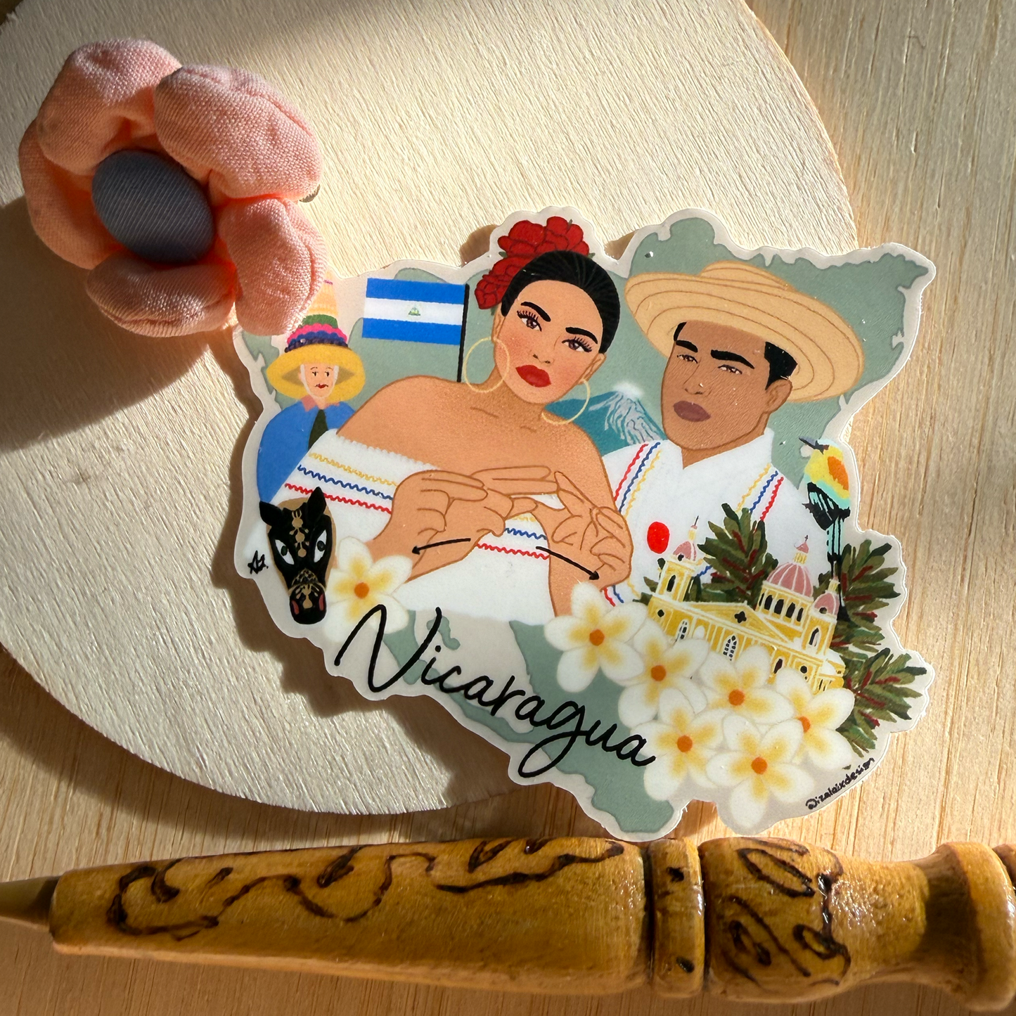 Nicaragua Sticker