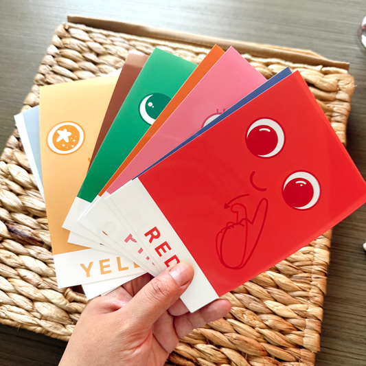 The Emotions of ASL Color Packs Art Print