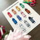Crayon Colors Sign Language Art Print