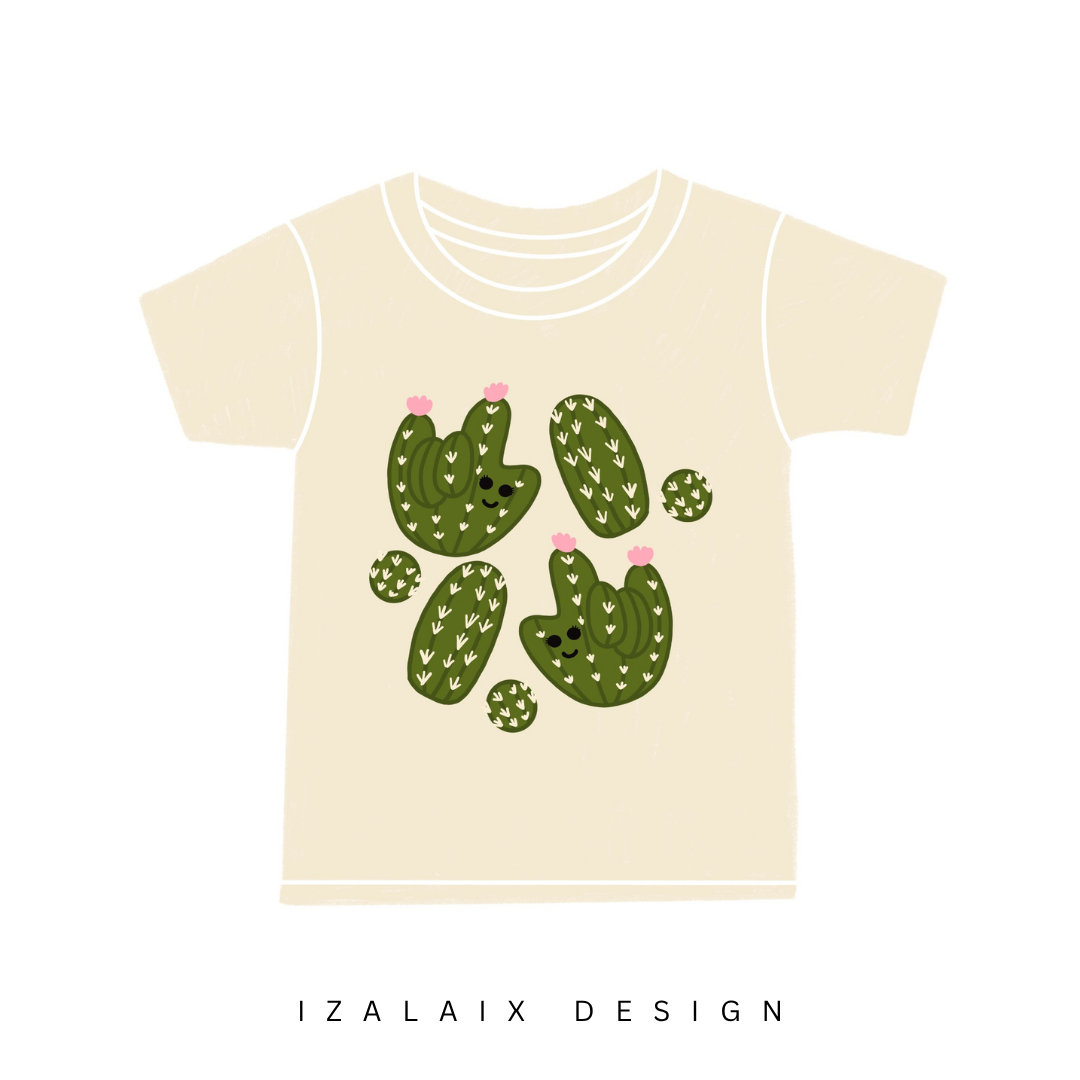 Cactus ILY Toddler Tee