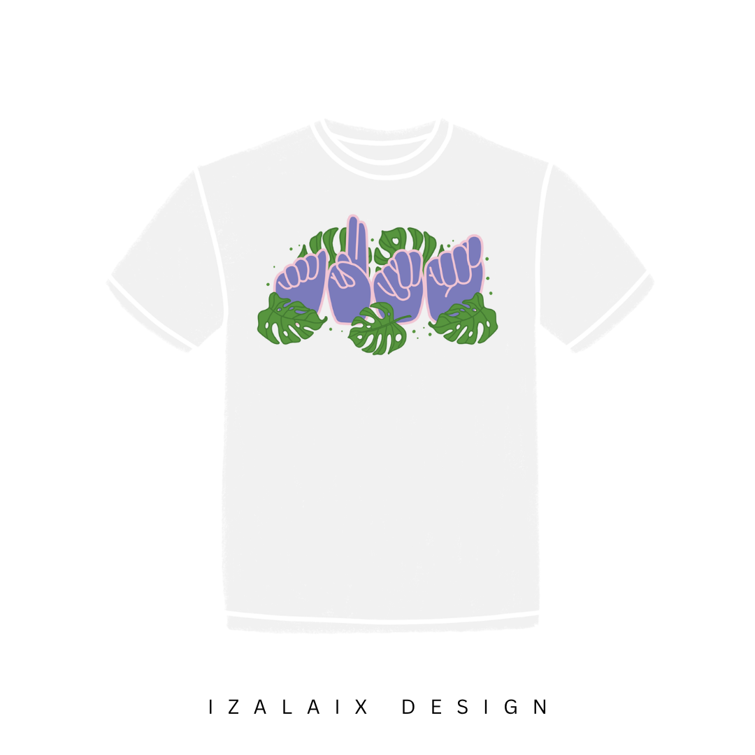 Aunt Monstera Tee