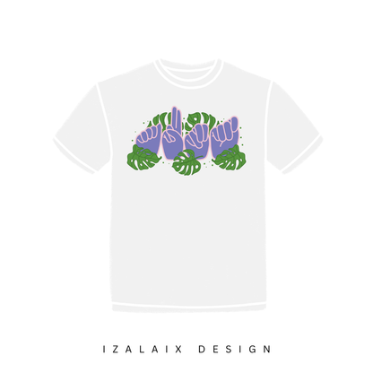 Aunt Monstera Tee