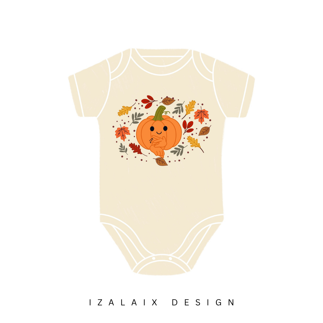 Autumn ASL Onesie Tee