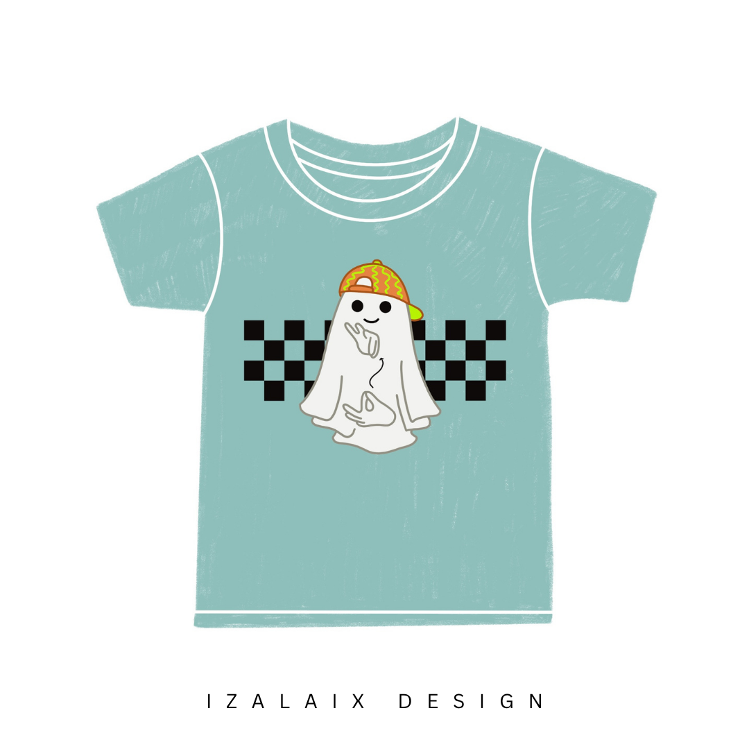 Boy Ghost & ASL Toddler Tee