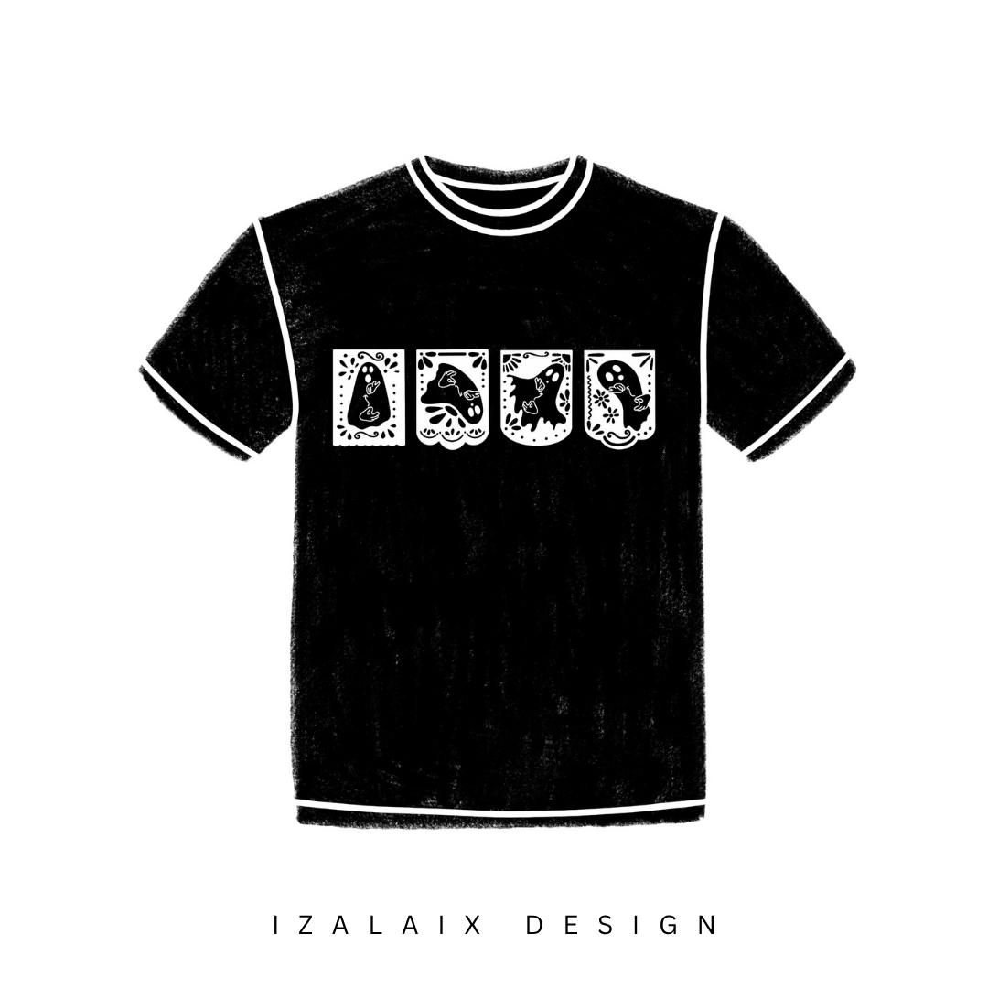 Ghost Papel picado Tee