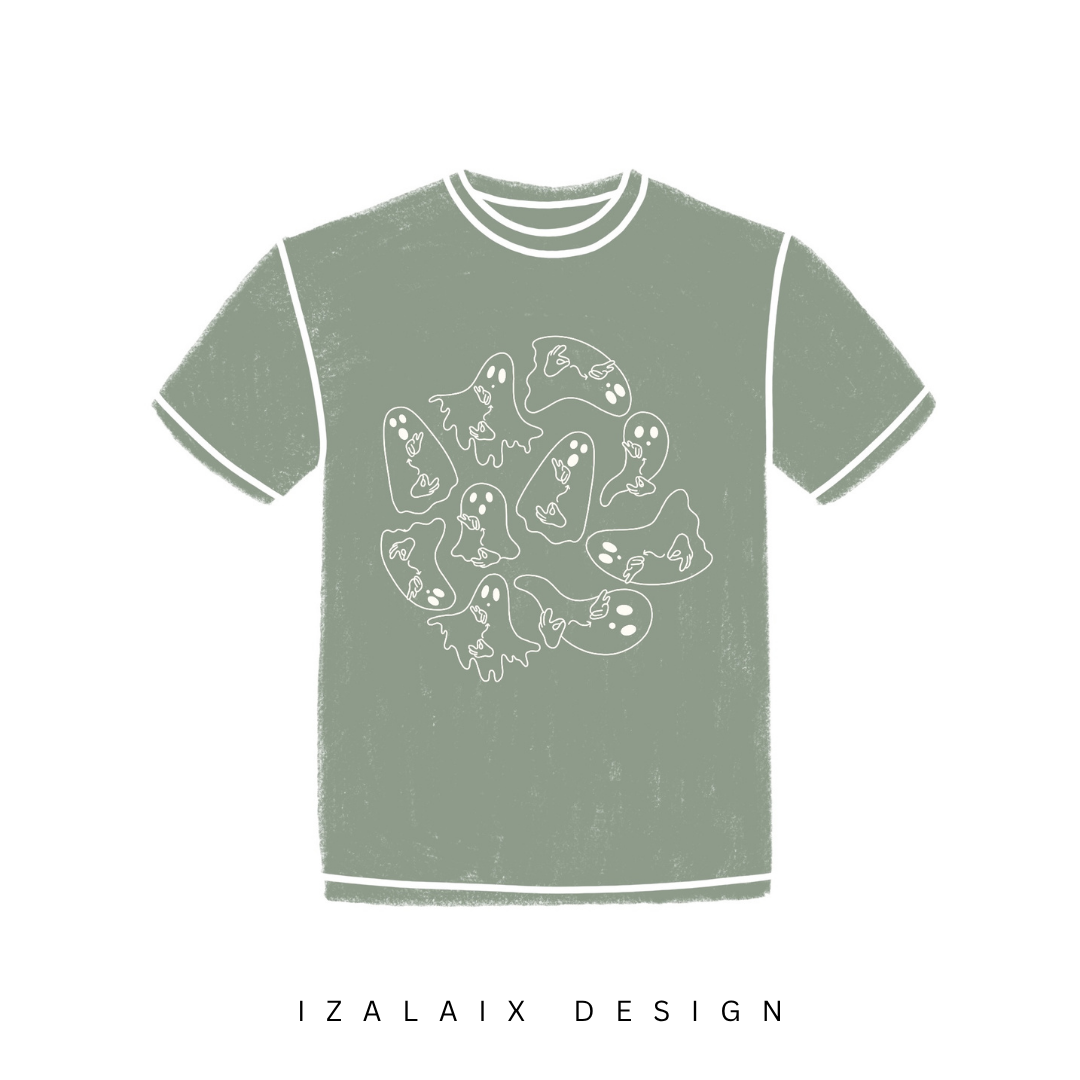 Ghost Doodle Tee