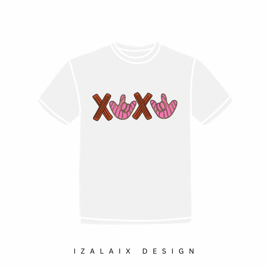 Churros & Concha ILY Tee