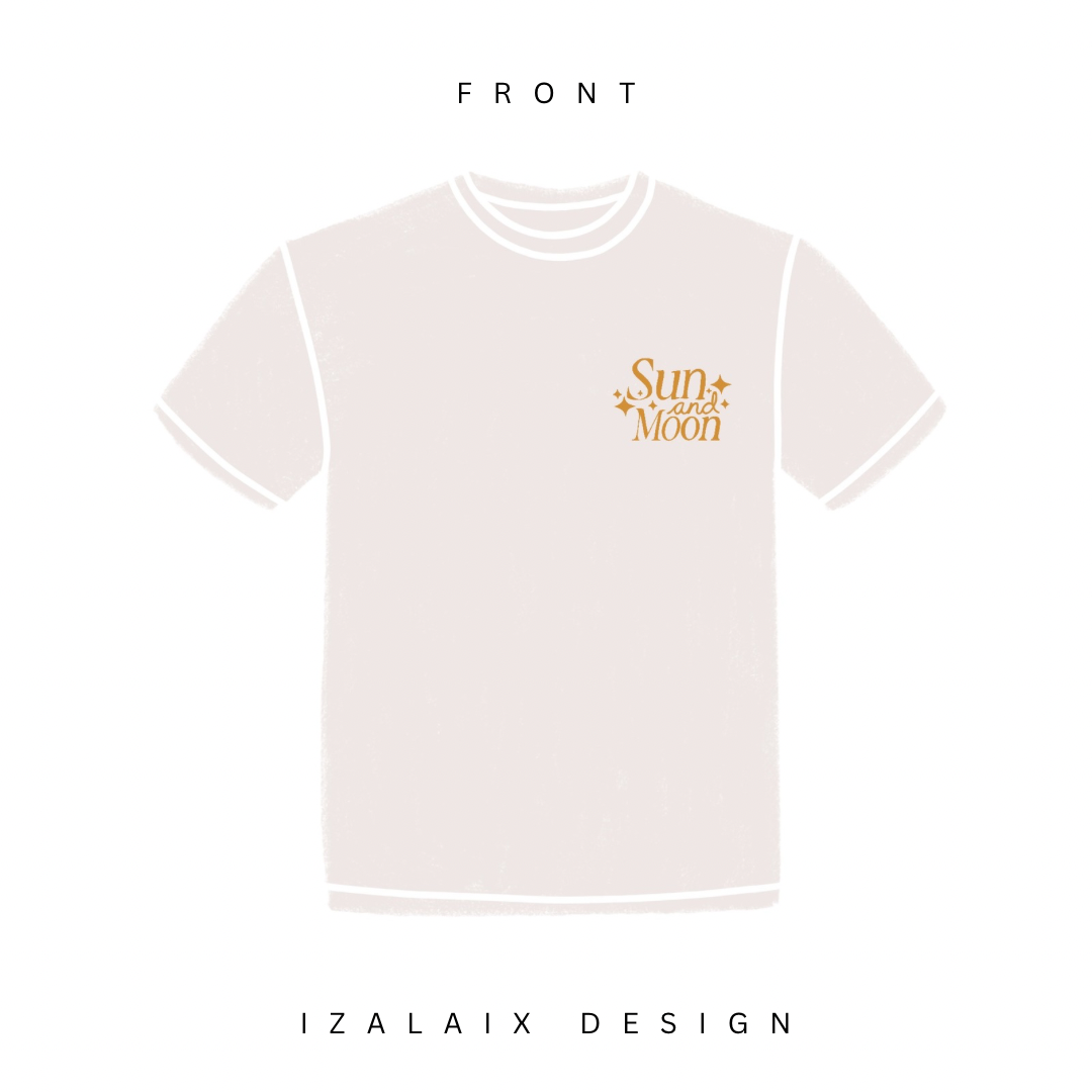 Sun and moon Tee