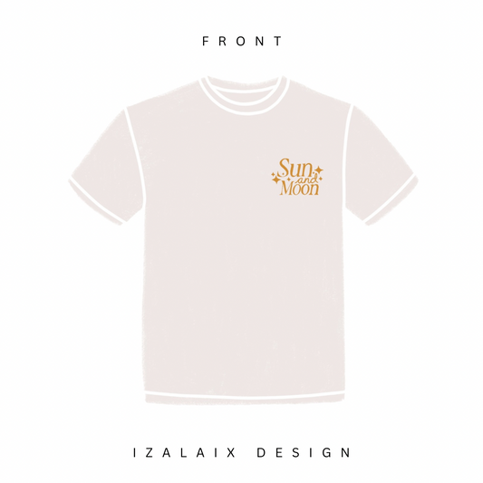 Sun and moon Tee