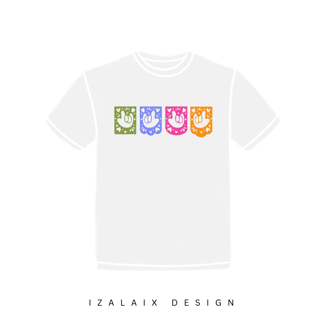 Papel picado & ILY Tee