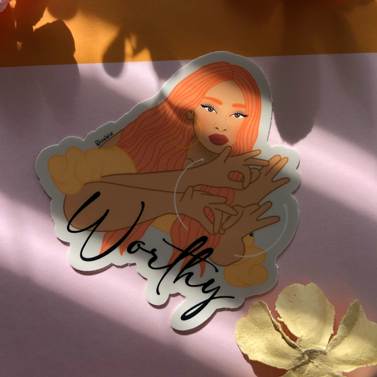 Worthy Sticker