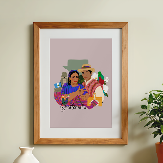 Guatemala Art Print