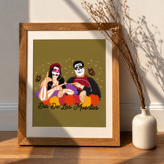 Dia De Los Muertos Art Print