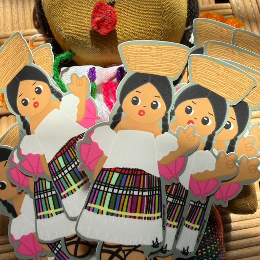 Worry Doll with ILY Sticker