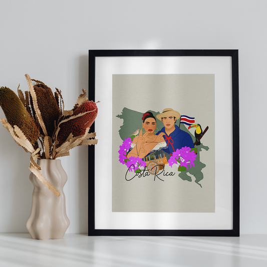 Costa Rica Print