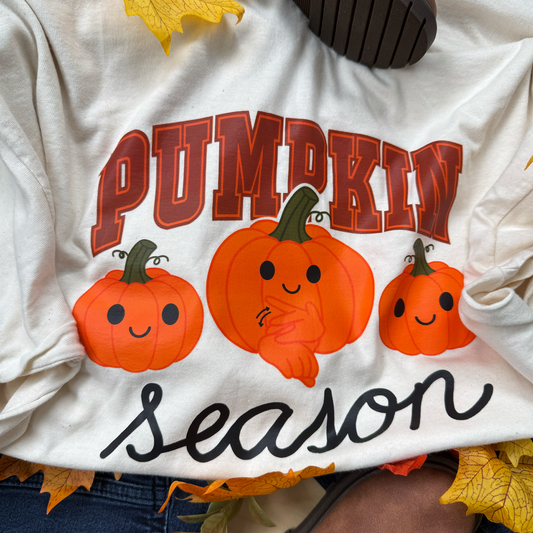 Pumpkin Season ASL Tee